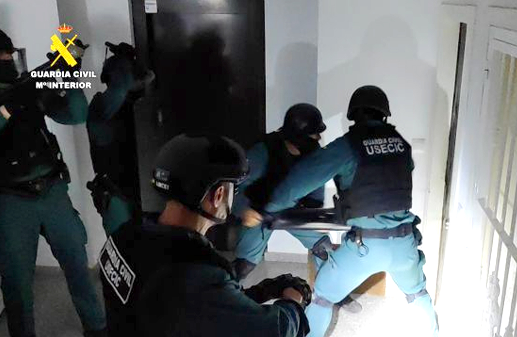 Cae un grupo delictivo con 5 detenidos que atracaba comercios de media Regin
